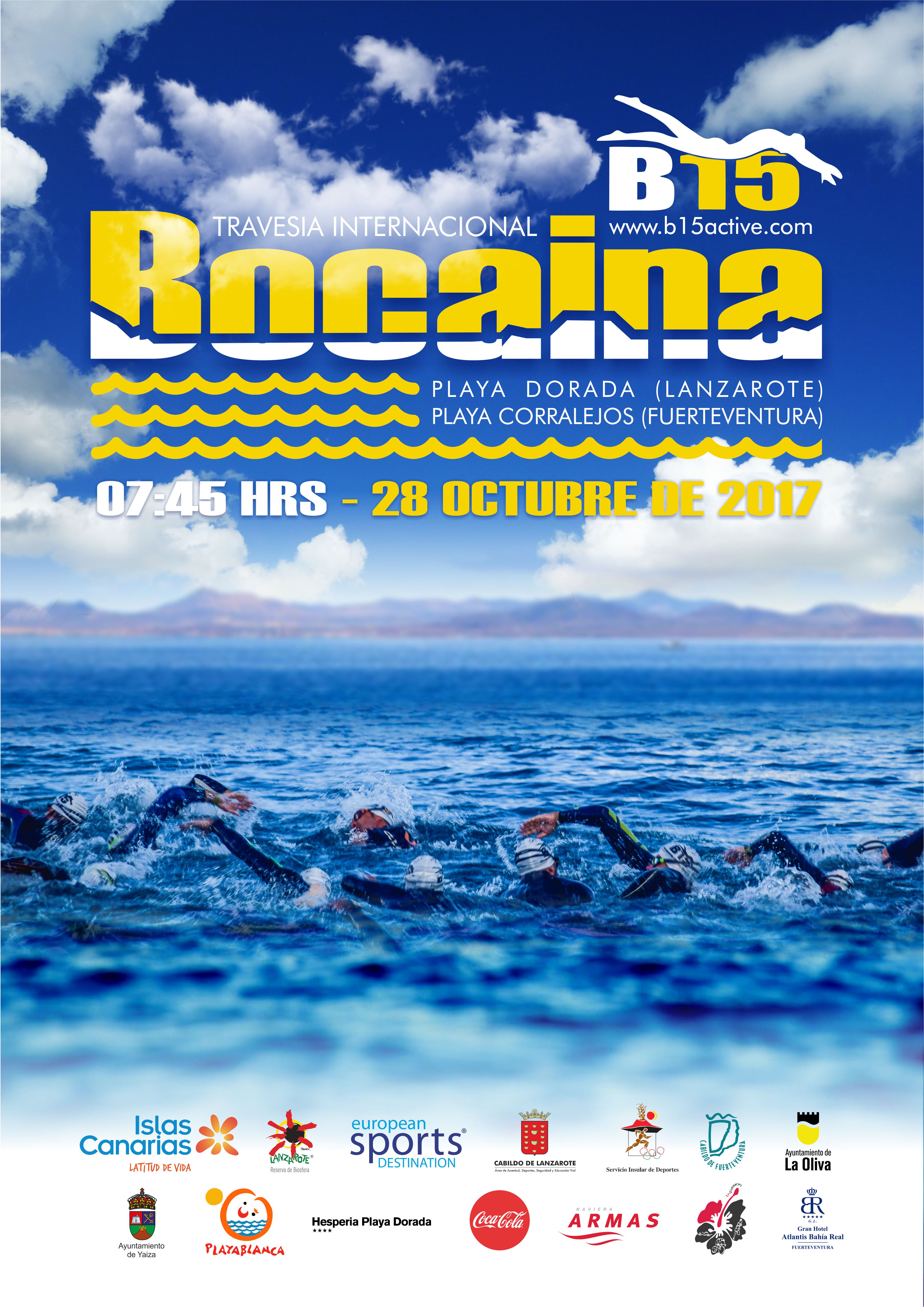 B15 La Bocaina Swim Lanzarote To Fuerteventura 2017