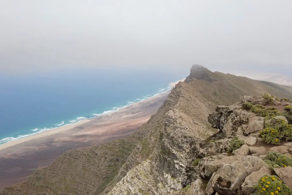 View from Pico de la Zarza, Fuerteventura